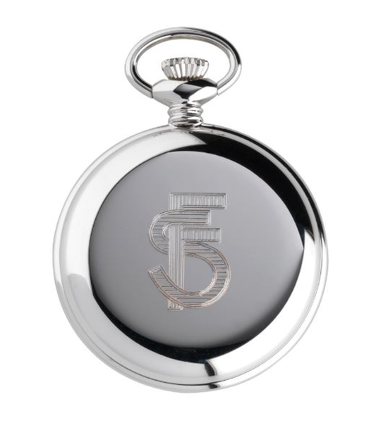 Ref. 11104.02 – Orologio Perseo Romano tasca in metallo cromato