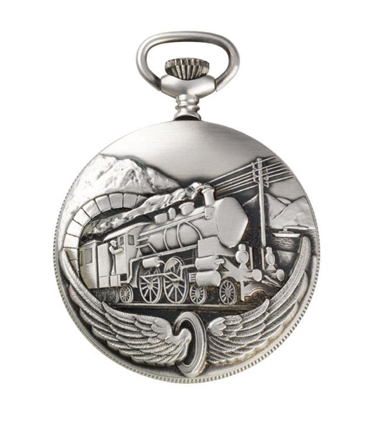 Ref. 16108 – Orologio Perseo Treno PIONEER romano tasca in metallo