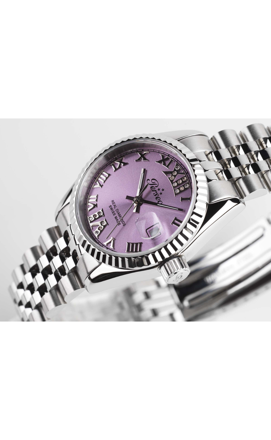 Ref. 2104.06 – Orologio Perseo Moderna Diamonds donna lilla