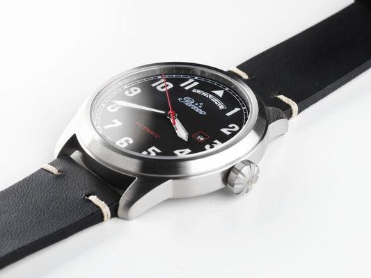 Ref. 6207DD.01 – Orologio Perseo Day-Date nero automatico uomo