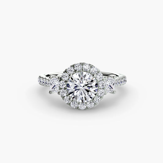 Anello trilogy con contorno 2
