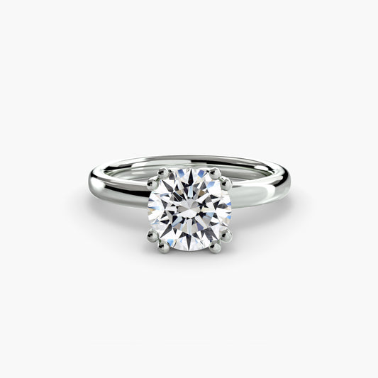 Anello solitario modello 5