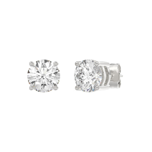 14K White Gold, angled view