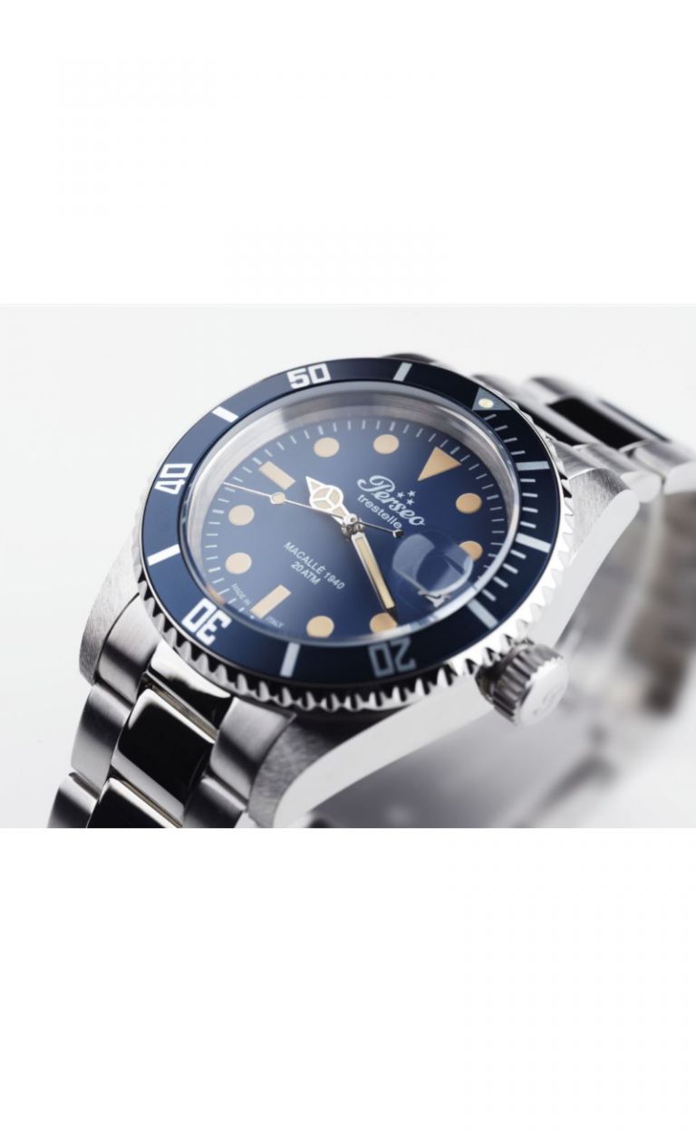 11360.01 BLUE Sommergibile Macallè Automatic (Made in Italy)