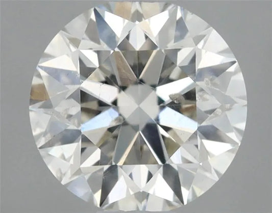 0.50ct Round Natural Diamond (Colour I, Clarity SI2, Cut EX, IGI Certified)
