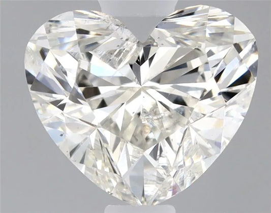 0.51ct Heart Natural Diamond (Colour H, Clarity SI2, Cut VG, IGI Certified)