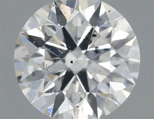 0.53ct Round Natural Diamond (Colour F, Clarity SI1, Cut EX, IGI Certified)