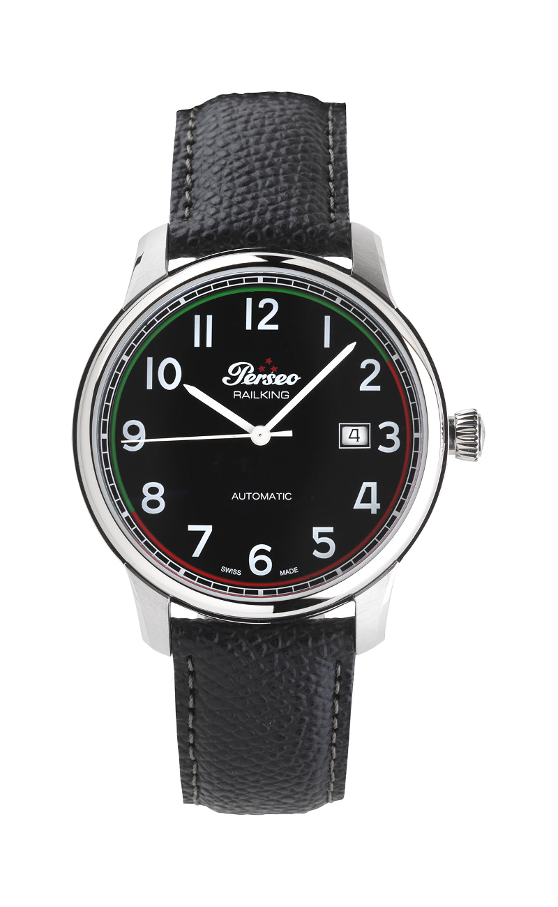 Ref. 11357.02 – Orologio Perseo Railking Classic nero