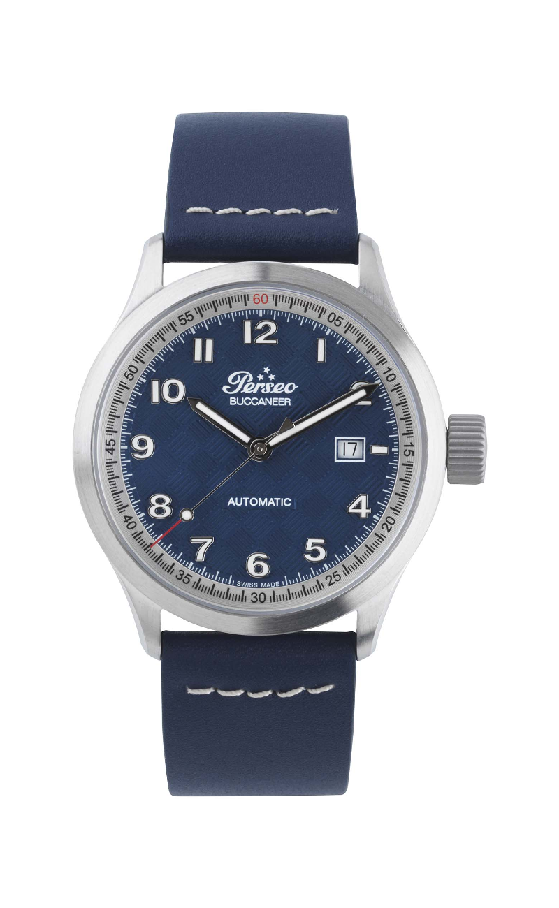 Ref. 2111J.01 – Perseo Subaquatic 40 Men's Watch, Black
