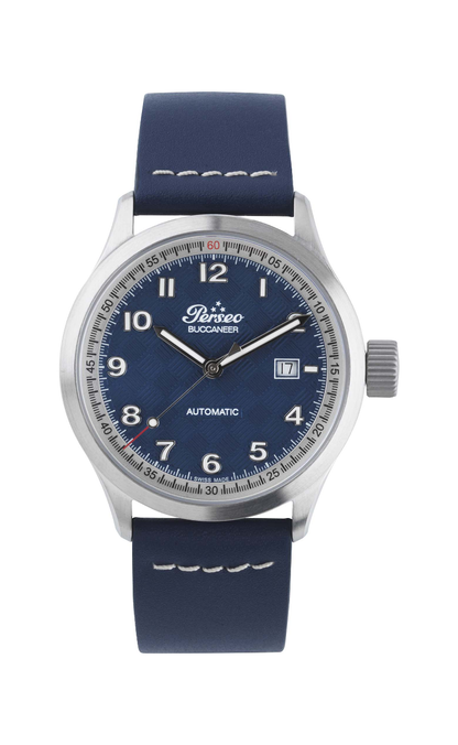 Ref. 2111J.01 – Perseo Subaquatic 40 Men's Watch, Black