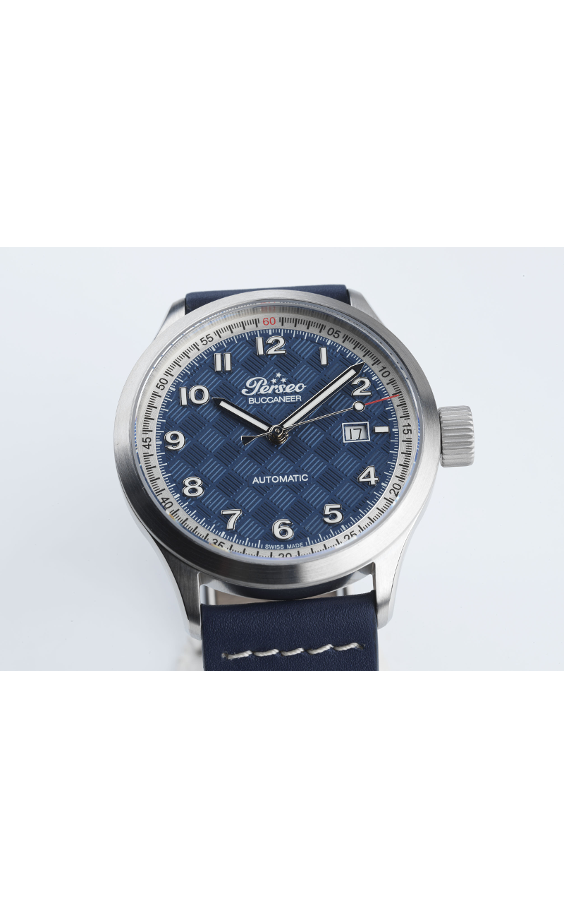 Ref. 2111J.01 – Perseo Subaquatic 40 Men's Watch, Black