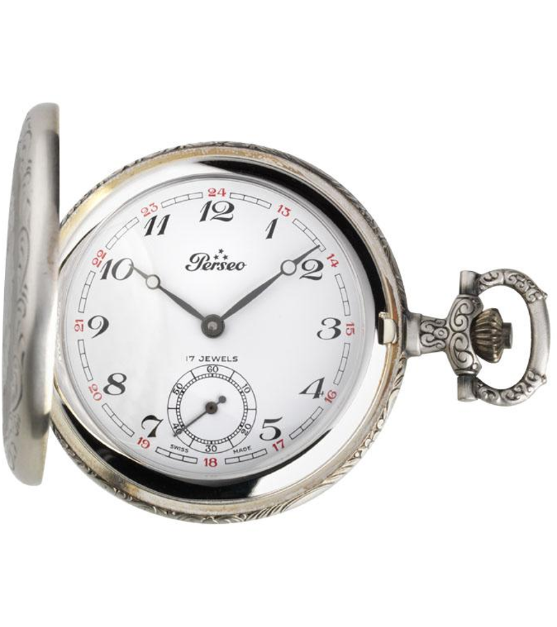 Ref. 17102/BIC – Orologio Perseo tasca metallo “Vieil Argent”