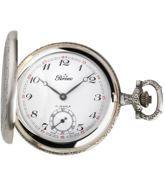 Ref. 17102/BIC – Orologio Perseo tasca metallo “Vieil Argent”