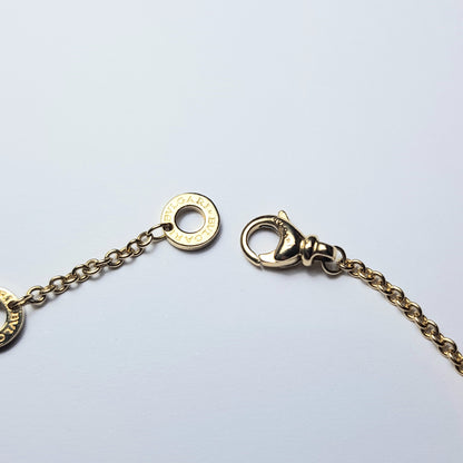 BVLGARI - Bracciale in oro giallo 18k B.zero1 con 3 pendenti
