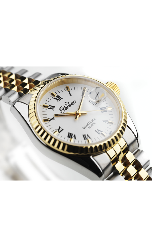 Ref. 2104.02 – Orologio Perseo Moderna donna bicolore