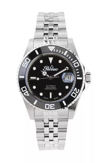 Ref. 2111J.01 – Perseo Subaquatic 40 Men's Watch, Black