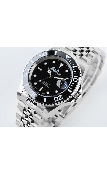 Ref. 2111J.01 – Perseo Subaquatic 40 Men's Watch, Black