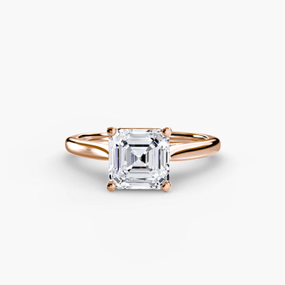 Anello solitario modello 1