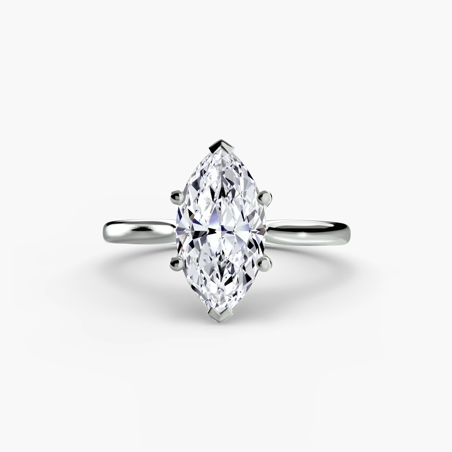 Anello solitario modello 1