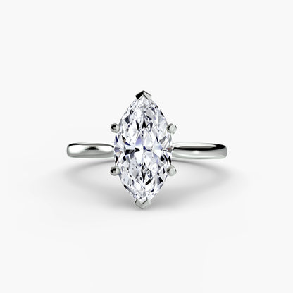 Anello solitario modello 1