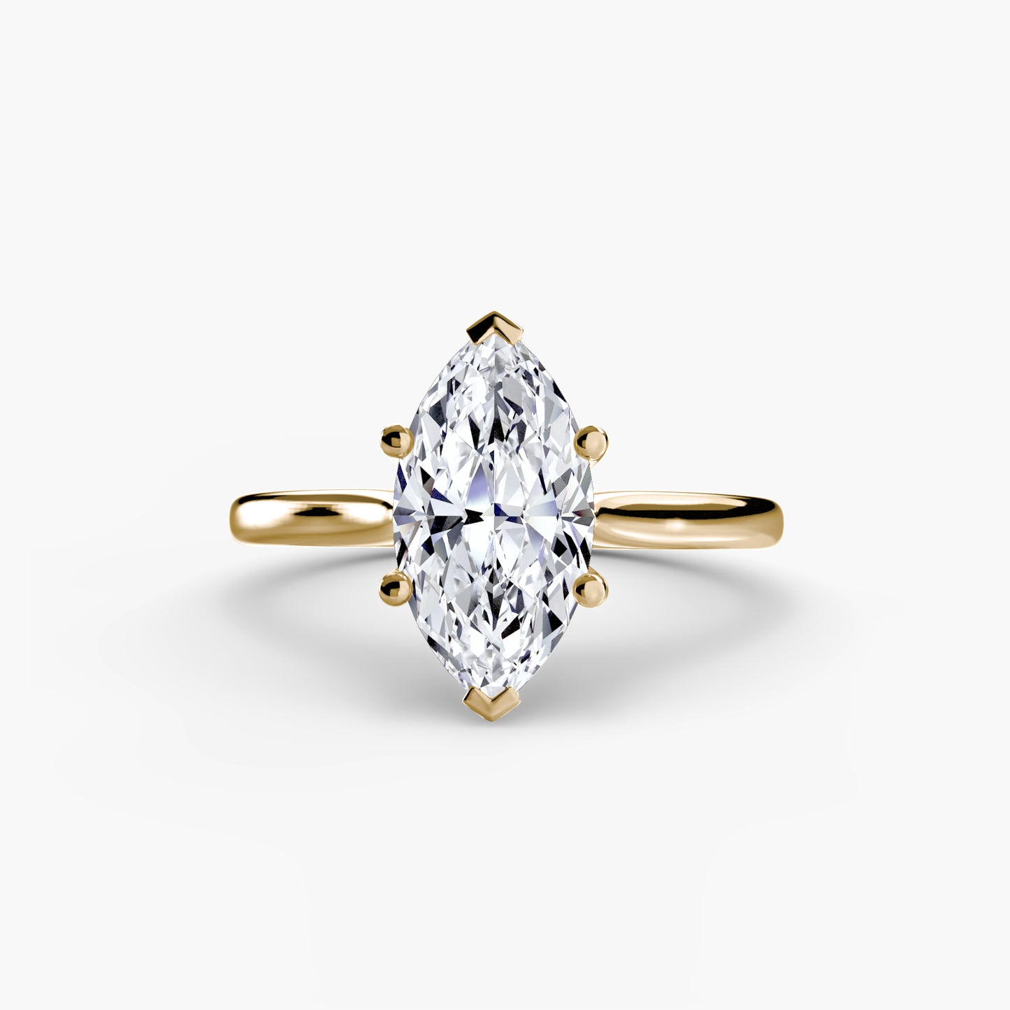 Anello solitario modello 1