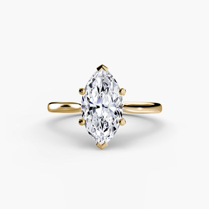 Anello solitario modello 1