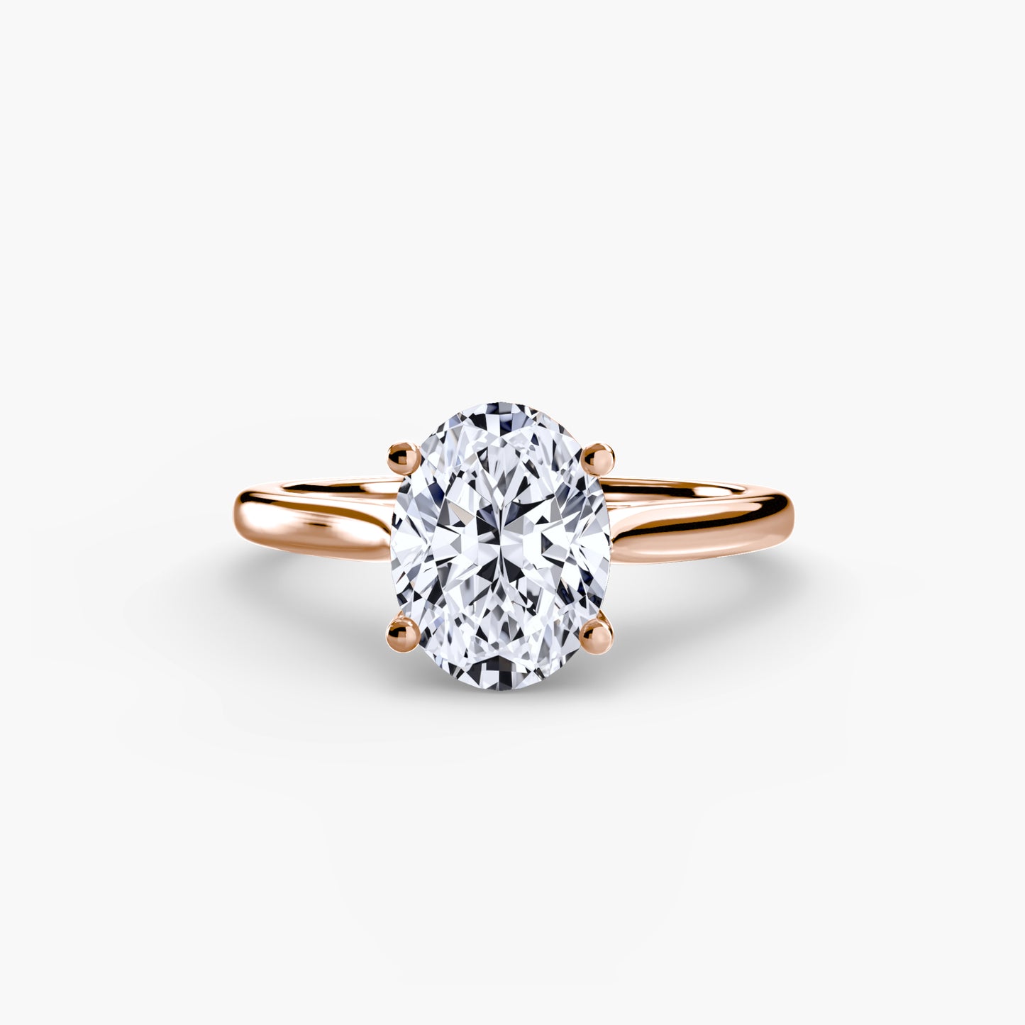 Anello solitario modello 1