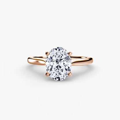 Anello solitario modello 1