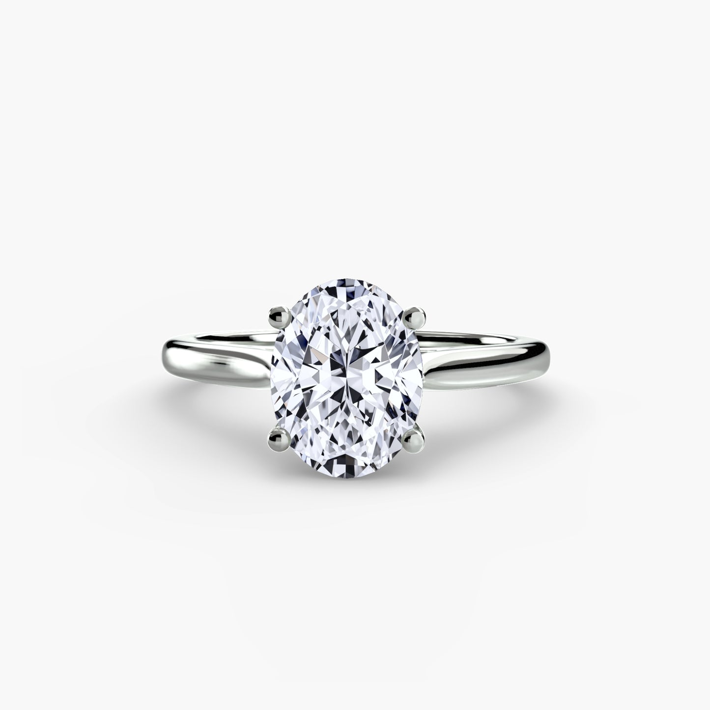 Anello solitario modello 1