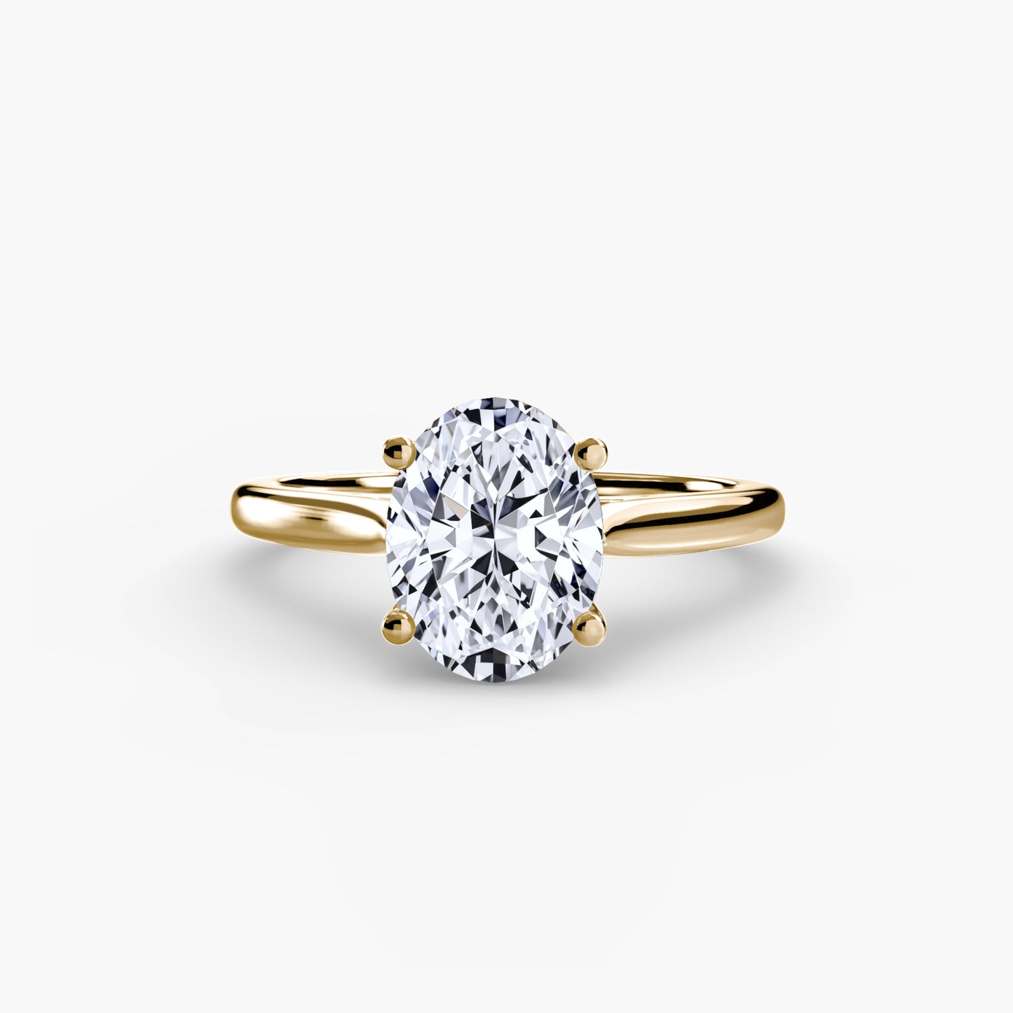 Anello solitario modello 1