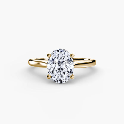 Anello solitario modello 1