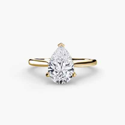 Anello solitario modello 1
