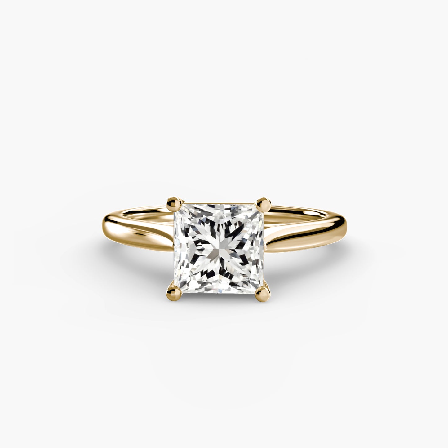Anello solitario modello 1