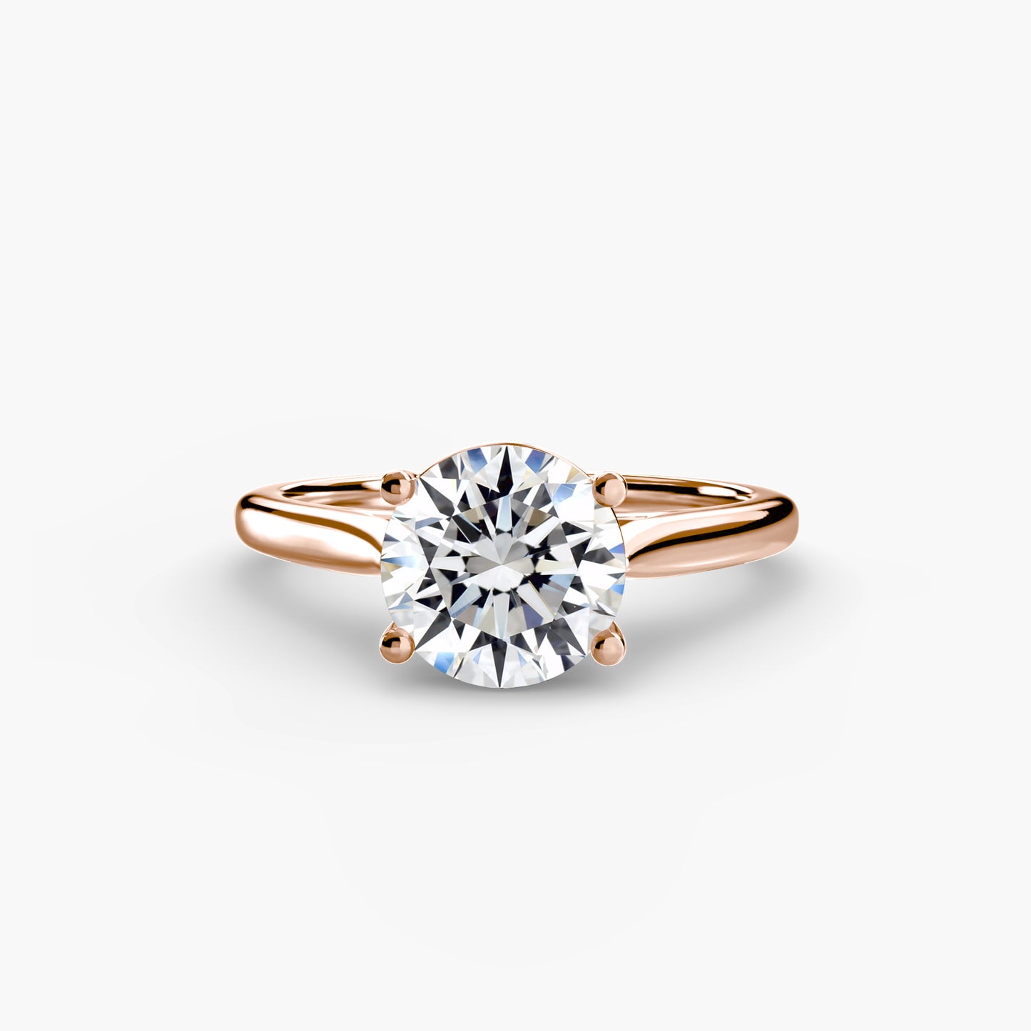Anello solitario modello 1