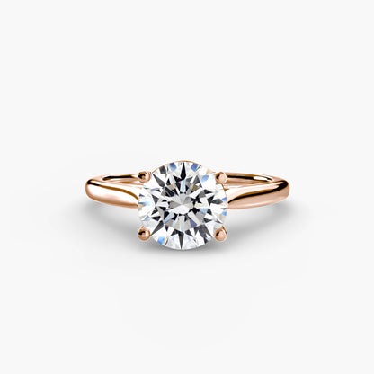Anello solitario modello 1