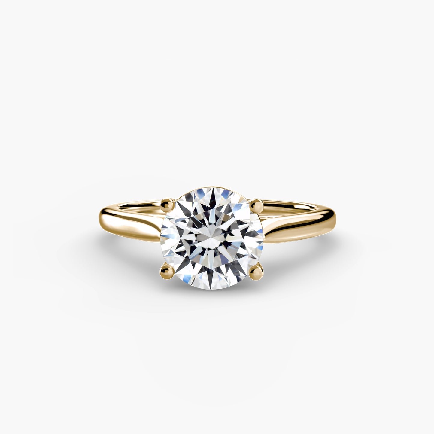 Anello solitario modello 1