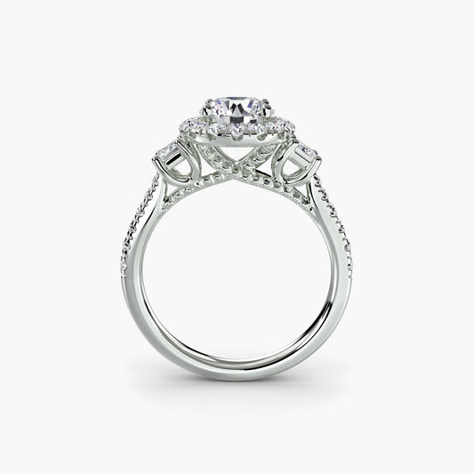 Anello trilogy con contorno 2