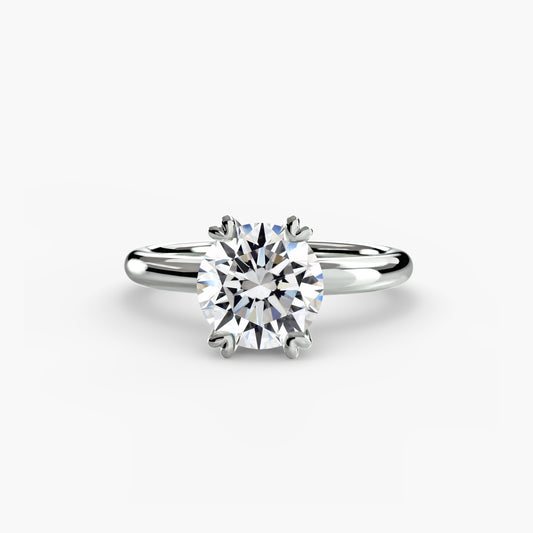 Anello solitario modello 2