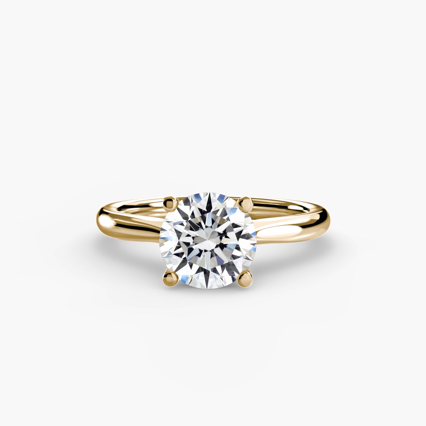 Anello solitario modello 3