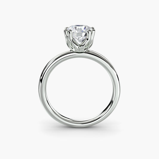 Anello solitario modello 5