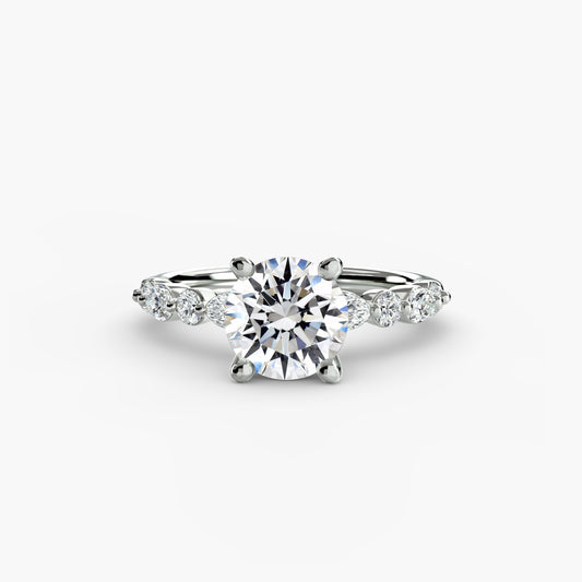 Anello solitario Eternity 2