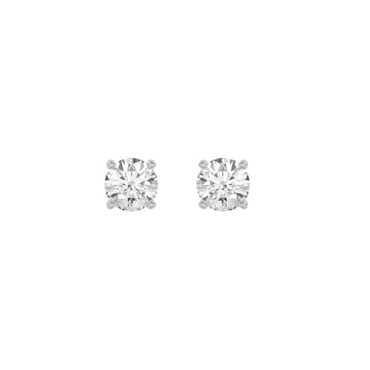 18K White Gold, angled view