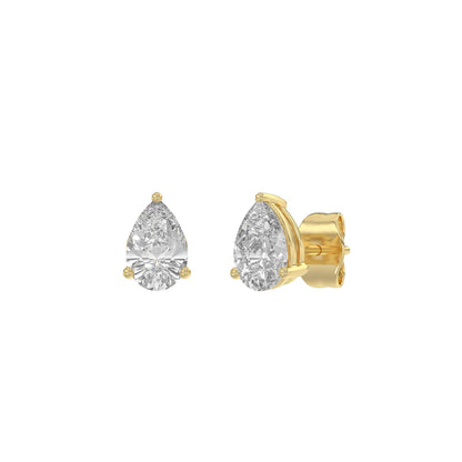 14K Yellow Gold, angled view