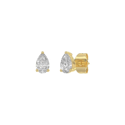 14K Yellow Gold, angled view