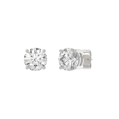 18K White Gold, angled view