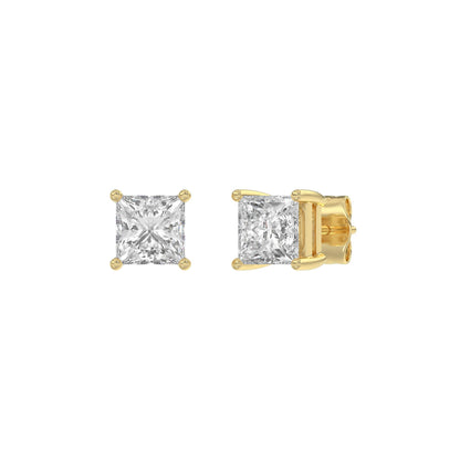14K Yellow Gold, angled view