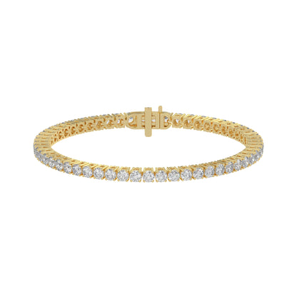 14K Yellow Gold, angled view