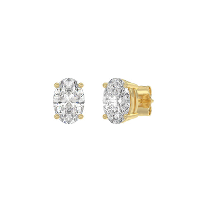 14K Yellow Gold, angled view
