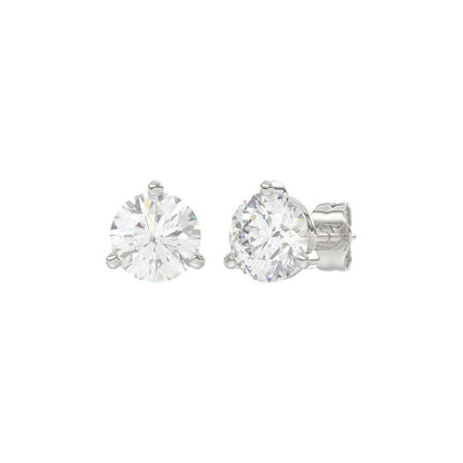 14K White Gold, angled view