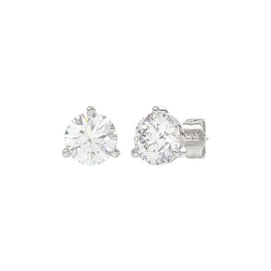 14K White Gold, angled view